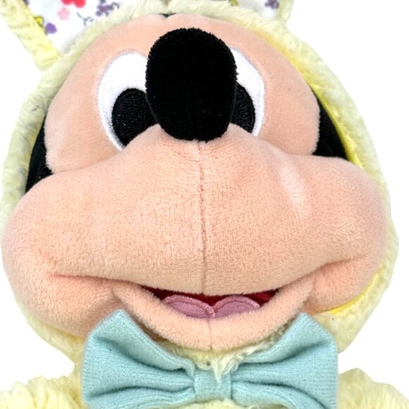 Disney Mickey Mouse Plush In Yellow Easter Bunny Costume 2020 Yellow 15 Inch - Picture 3 of 9